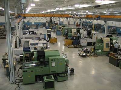 Inside view of the new building