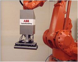 ABB robot IRB4400 with gripper